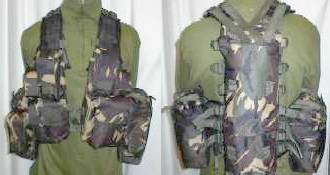 Image: South African Assault Vest in DPM - Image courtesy of and copyright New Cross Army Surplus, 2002