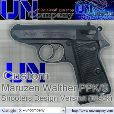 UN Custom-Maruzen Walther PPK/S Metal BK (SD/Ver.)