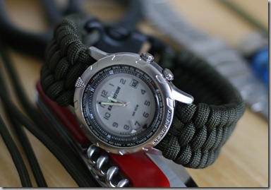 paracord watch strap