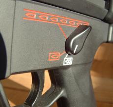 Fire selector switch and Icon pistol grip