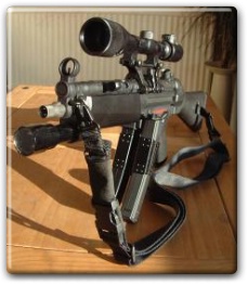 The ICS MP5-A4 with accessories