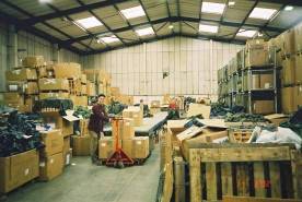 Image: The Warehouse, inside the receiving and grading area