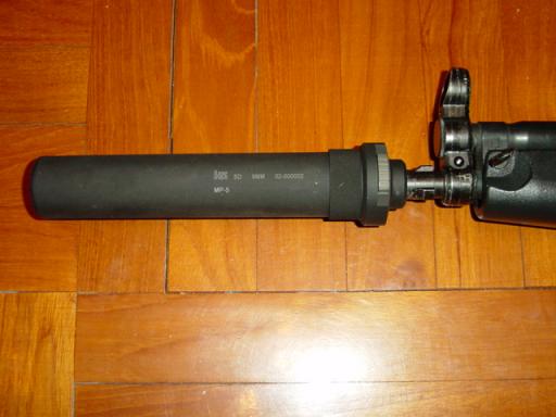 QD silencer on MP-5A5.JPG