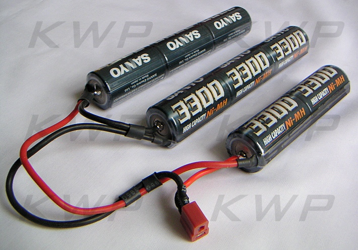 Battery: Sanyo 9.6V/3300mAh for Crane Stock