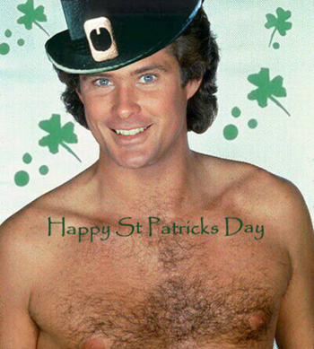 Happy Saint Ireland day....from david