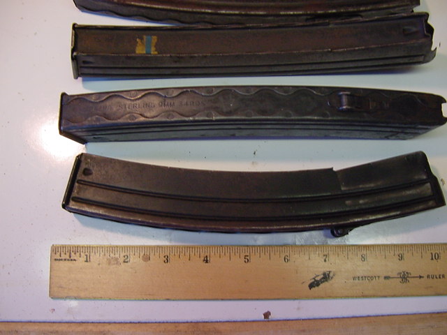 Close-up of the mags.  Note markings.