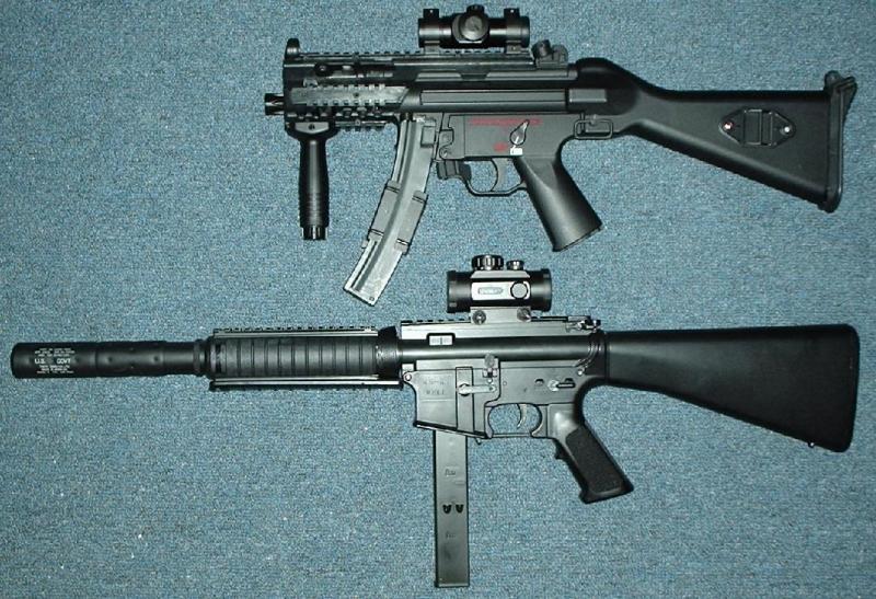 MP5A4K & M4SD Swat 9mm.JPG