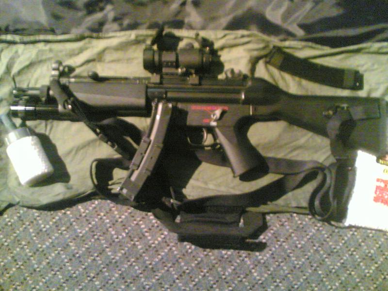MP5A4 CQB set up