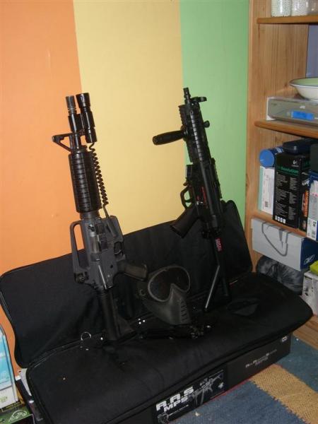 M16 + MP5