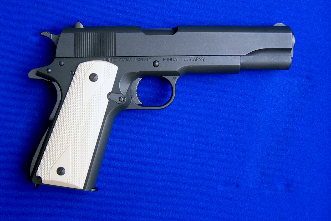 WA SCW2 M1911A1 with PGC metal kit and Ivory grips - 2