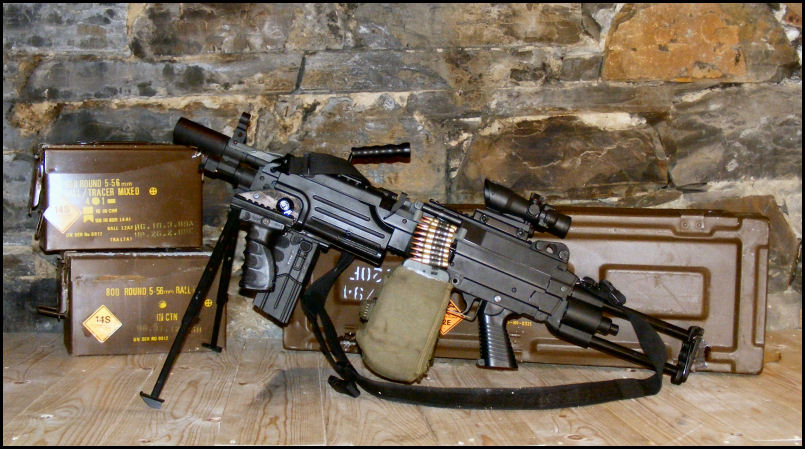 Gun cases with M249