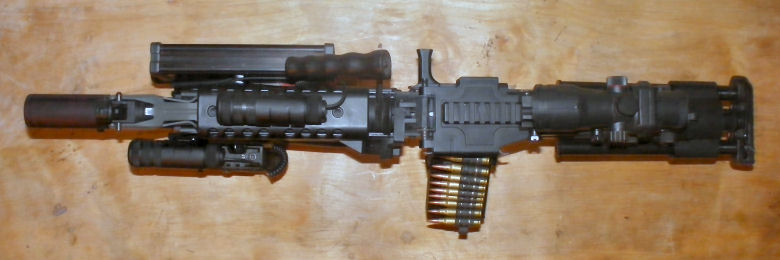 M249 top view