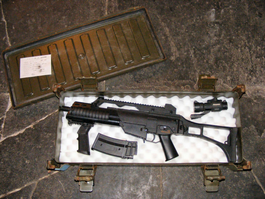 Resident Evil Ammo box with g36c