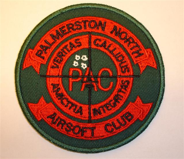 Palmerston North Airsoft Club (PAC) Patch