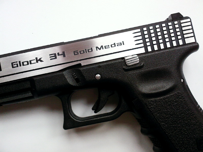 TM Glock 17 With Boomarms Shuey Custom Glock 34 Slide