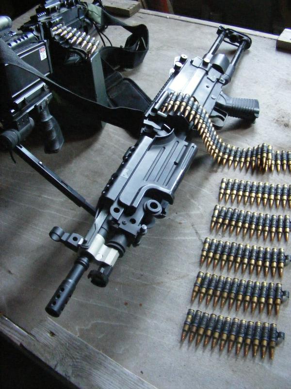 M249 front view