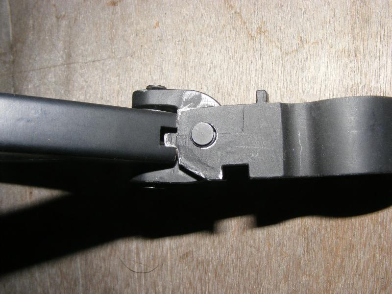 m249 bipod closeup