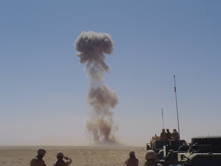 One of many controlled Dets while deployed with EOD 2005-6