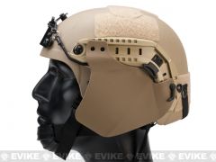 Helmet side armor