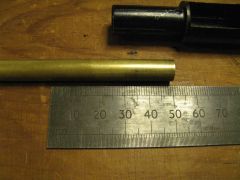 KJW MK1 Ruger NBB 12 Cut the brass tube to length.