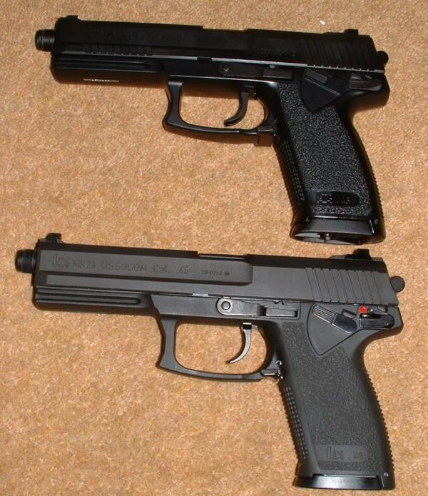 Just Pistols - NBB/GBB - TM & KSC H&K Mk23