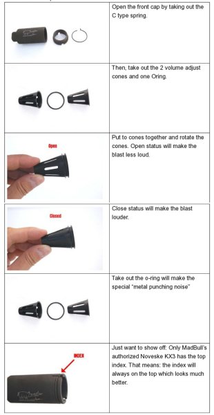 Madbull's instructions for the KX3