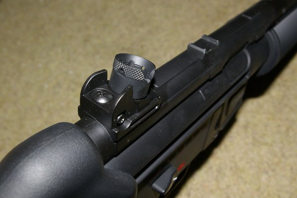 Drum rear sight.