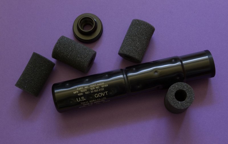 TM SOCOM silencer included in Mk23 package